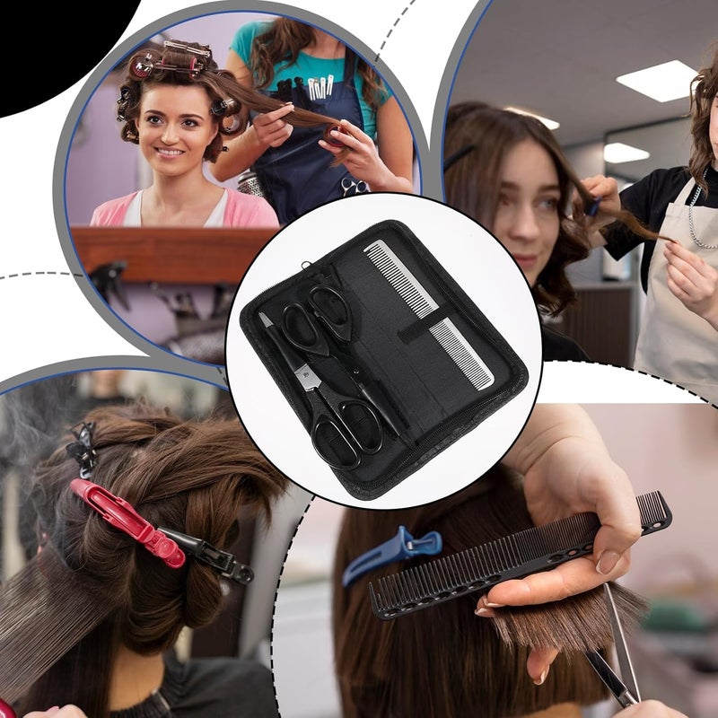 Zelphvt Scissors Bag Hair Shear Scissor Case for Hairstylists Professional Scissors Organizer Bag Hair Stylist Scissor Holder Pouch Cases for Hairdressers - Image 3